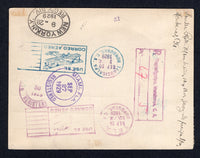 HONDURAS 1929 POSTAL STATIONERY & FIRST FLIGHT