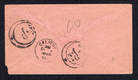 INDIAN STATES - HYDERABAD 1892 COMBINATION MAIL