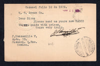 MEXICO 1929 CANCELLATION & ISLAND MAIL