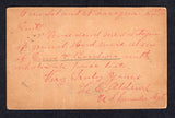 NICARAGUA - ZELAYA - 1893 - ORIGINATION: 3c blue on buff 'Seebeck' postal stationery card (H&G 21) date lined on reverse 'Corn Island Nicaragua Nov 18 1893' with message written by the US Consular Agent reading 'Gents. Please send one catalogue of general hardware also of guns & revolvers with wholesale price list, very truly yours L. E. Aldrich U.S. Consular Agt.' The card is cancelled with BLUEFIELDS SUR duplex cds dated DIC 9 1893 showing a 21 day transit/sailing time between leaving the island and bein