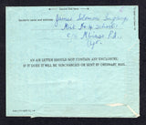 NIGERIA 1957 POSTAL STATIONERY & CANCELLATION