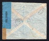 PALESTINE 1944 REGISTRATION & CENSORED MAIL