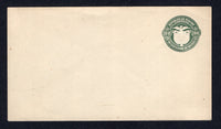 PANAMA - 1929 - POSTAL STATIONERY: 1c grey green postal stationery envelope (H&G B12). A fine unused example.  (PAN/10375)