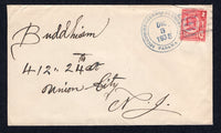 PANAMA - 1935 - CANCELLATION: Cover franked with single 1924 2c carmine 'Arms' issue (SG 200) tied by fine SECCION DE CORREOS EL CHORILLO cds. Addressed to USA with PANAMA transit cds on reverse.  (PAN/10385)