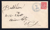 PANAMA - 1935 - CANCELLATION: Cover franked with single 1924 2c carmine 'Arms' issue (SG 200) tied by fine SECCION DE CORREOS EL CHORILLO cds. Addressed to USA with PANAMA transit cds on reverse.  (PAN/10385)