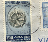 PANAMA 1953 CANCELLATION & ISLAND MAIL