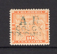 PANAMA - 1898 - MAP ISSUE: 10c orange MAP issue with 'A.R. COLON COLOMBIA' overprint in blue black, a fine mint copy. (SG AR26, Heydon #516)  (PAN/7337)