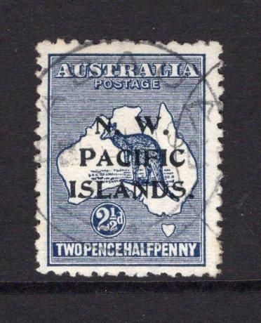 PAPUA NEW GUINEA - 1915 - N.W. PACIFIC ISLANDS ISSUE: 2½d indigo 'Roo' issue with 'N. W. PACIFIC ISLANDS' overprint Type 'c', a fine used copy with RABAUL cds dated 1916. (SG 74)  (PAP/15287)