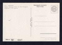 PARAGUAY - 1993 - POSTAL STATIONERY: 'Franqueo Pagado Port Paye' postal stationery viewcard with coloured view of 'Puente Remanso sobre el rio Paraguay'. Inscribed 'Serie A No. 5217' (each card was individually numbered). Printed by 'Imp Modelo S.A.'. A fine unused example.  (PAR/32901)