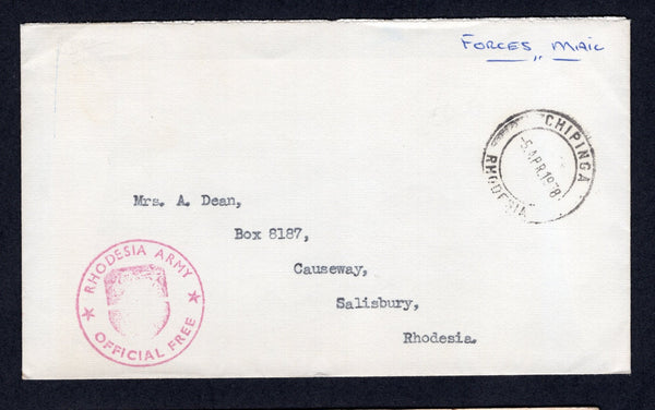 Rhodesian Mail RHODESIA stamps, covers and philately – Latin American Philatelics