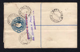 SOUTH AFRICA 1918 POSTAL STATIONERY, REGISTRATION & CANCELLATION