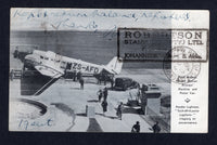SOUTH AFRICA 1936 AIRMAIL & DESTINATION