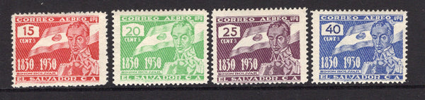 SALVADOR - 1930 - COMMEMORATIVES: 'Death Centenary of Simon Bolivar' AIR issue the set of four fine mint. (SG 783/786)  (SAL/3821)