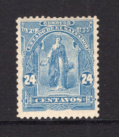 SALVADOR - 1899 - CERES ISSUE: 24c pale blue 'Ceres' issue, a fine mint copy. The key value. (SG 325)  (SAL/40214)