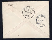 SUDAN 1927 TRAVELLING POST OFFICES