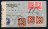 TRINIDAD & TOBAGO 1942 CENSORED MAIL