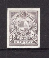 URUGUAY - 1884 - PROOF: 25c grey lilac 'ABNCo.' issue a fine IMPERF PROOF on thin white paper. (SG 90)  (URU/3558)