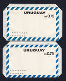 URUGUAY 1978 POSTAL STATIONERY