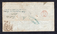 VENEZUELA 1863 TRANSATLANTIC MAIL