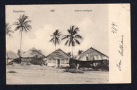 ZANZIBAR 1907 POSTCARD